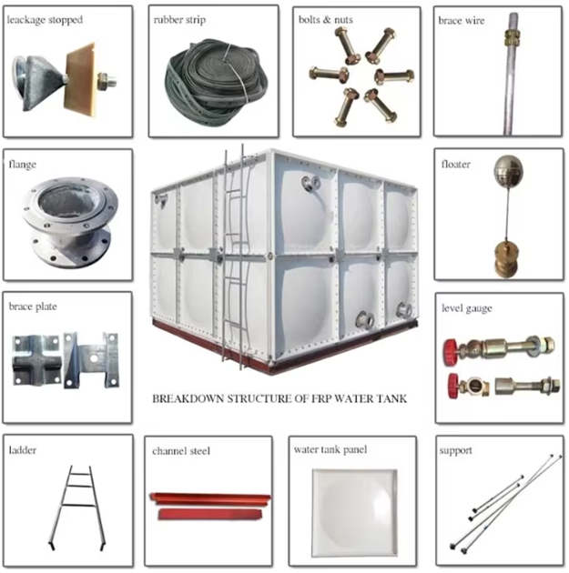 Stainless Steel Panel Water Tank