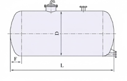Fiberglass GFRP FRP Horizontal Storage Tank