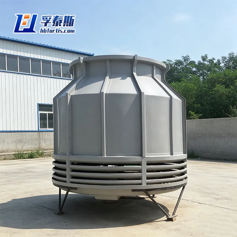 Fiberglass GFRP FRP Low Noise Type Counterflow Cooling Tower for FT-LC20