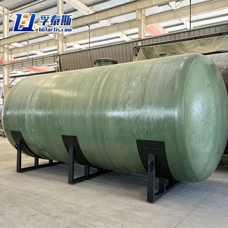 FRP Horizontal Storage Tanks Exporters &ndash; Chemical Water & Oil Sites FT-HST18a