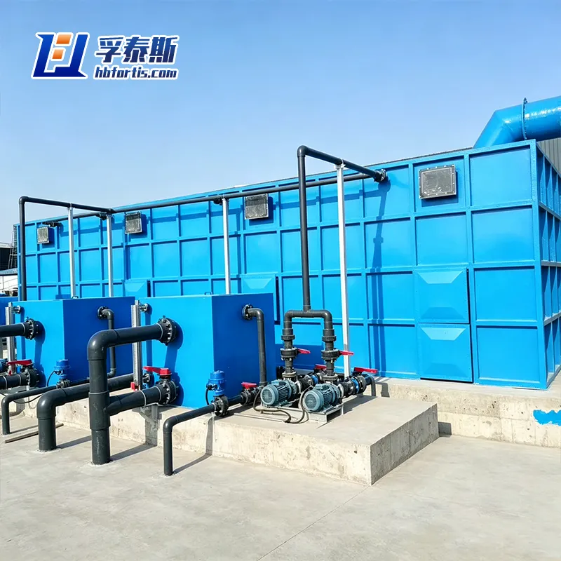 Industrial FRP Biological Deodorization System | WWTP & Waste Station Odor Control Exporter