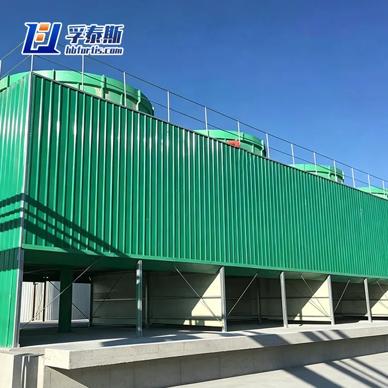HBLCD-700 Square Cross Flow GFRP Cooling Tower Exporter | Factory-Direct for Power