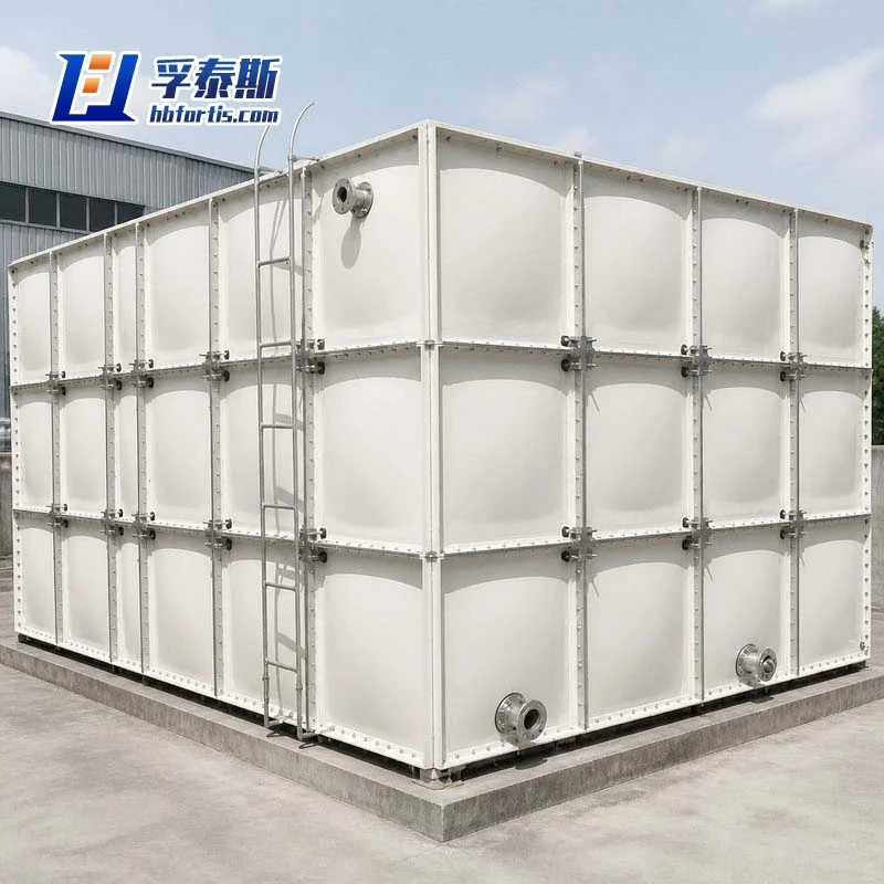 FRP Water Tank for Chemical Plants, Hotels & Fire Reserve | China Factory Exporter